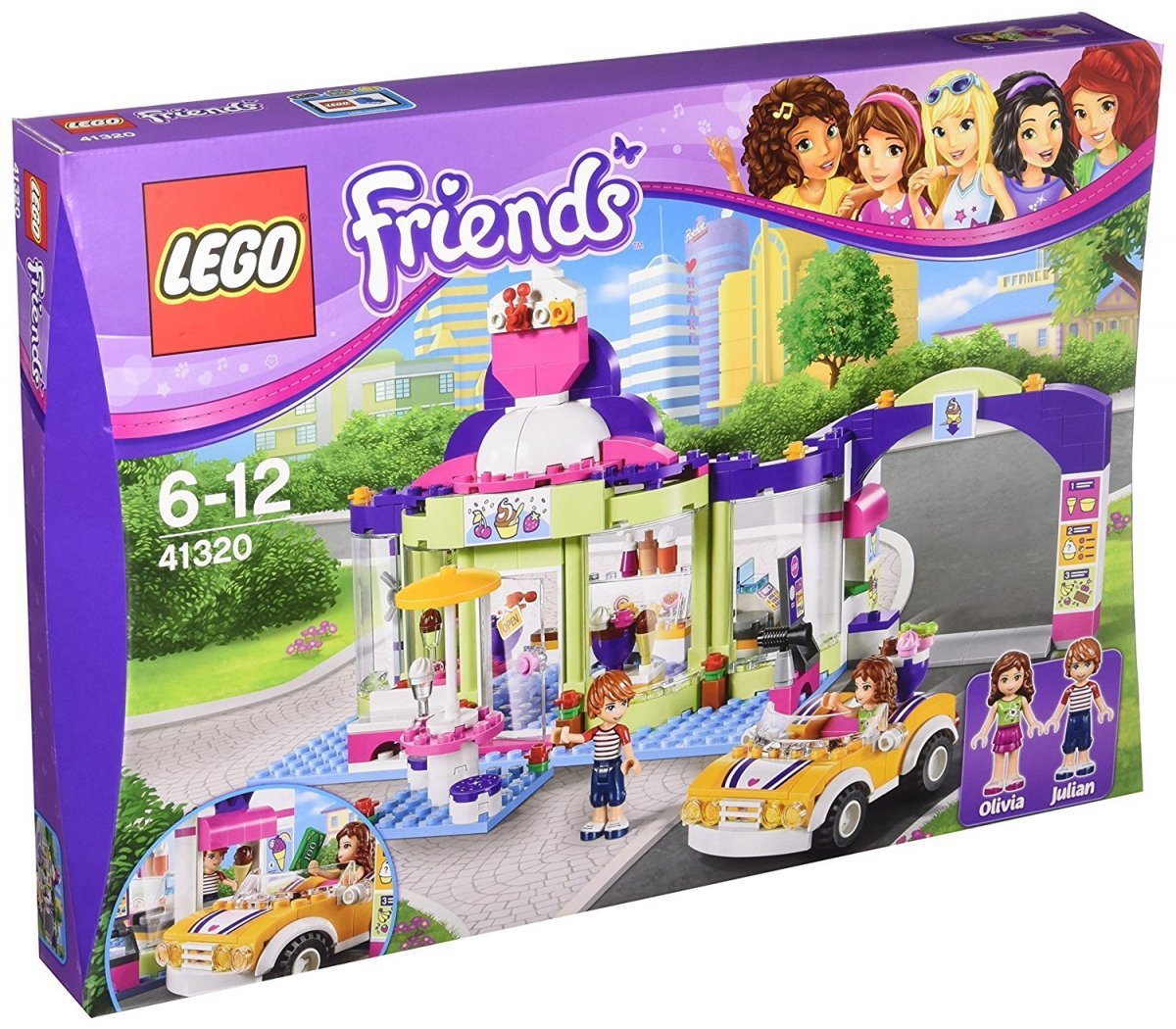 Lego Friends 41320 Sklep Z Mrożonym Jogurtem Klocki Dla Dziewczynek