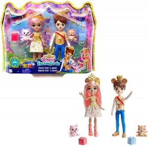 ENCHANTIMALS Królewska Rodzina Para Niedźwiadki Misie Bear Royal