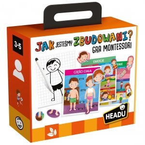 Headu Jak jesteśmy zbudowani Gra Montessori