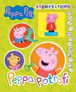 Świnka Peppa Stempelkowo Peppa potrafi Zadania Stempelek