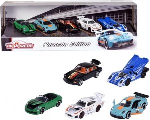 Zestaw samochody Porsche 5 aut Resoraki Auta Majorette