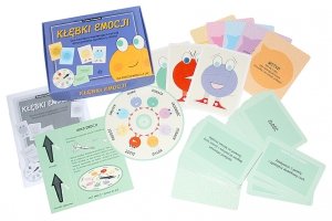 Gra edukacyjna Kłębki Emocji Paulina Pawłowska 5-9 lat