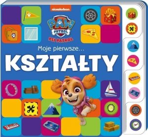Psi Patrol Moje pierwsze Kształty Książka Nauka 18m+