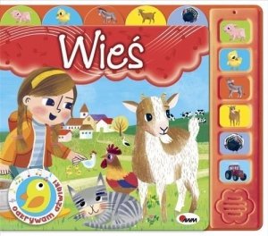 Wieś Książeczka dźwiękowa Odkrywam dźwięki 