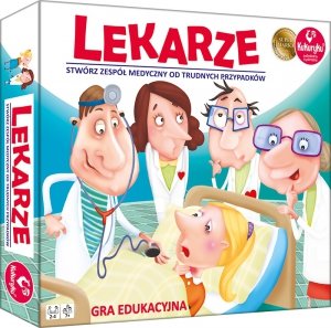 Gra edukacyjna Planszowa Lekarze Kukuryku