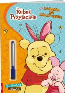 Kubuś Puchatek i przyjaciele Zadania do zmazywania z pisakiem ścieralnym mazak