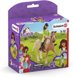 Schleich Horse Club 42542 Jeździec Sarah i klacz Mystery