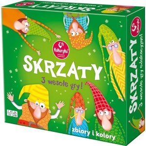 Skrzaty Gra edukacyjna 3 Gry Kukuryku Zbiory i kolory