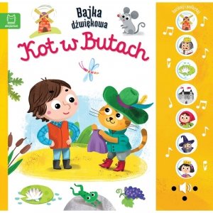 Bajka dźwiękowa Książka Kot w butach Naciśnij i posłuchaj