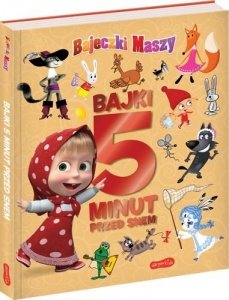 Masza i Niedźwiedź Bajki 5 minut przed snem Bajeczki Maszy HarperKids 
