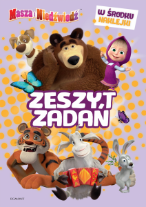 Masza i Niedźwiedź Zeszyt zadań z naklejkami Zadania