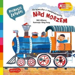 Nad morzem Pierwsze zagadki Książeczka rozkładana Akademia mądrego dziecka