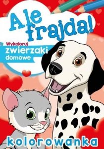 Kolorowanka Zwierzaki domowe Kolorowanki Ale Frajda