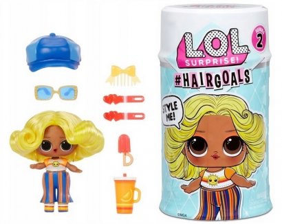 LOL Surprise HAIRGOALS Laleczka z włosami Niespodzianka MGA 