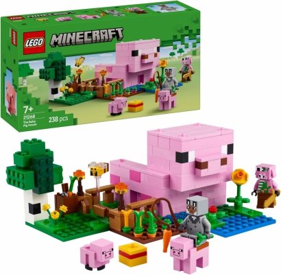 Lego Minecraft 21268 Dom prosiaczka 