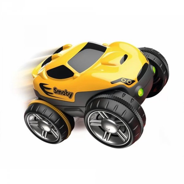 Flextreme Autko ze światłem Smoby Yellow