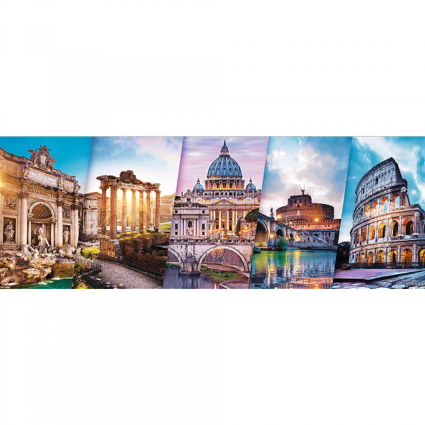 Puzzle 500 el Włochy Panorama Podróż do Włoch Trefl 29505