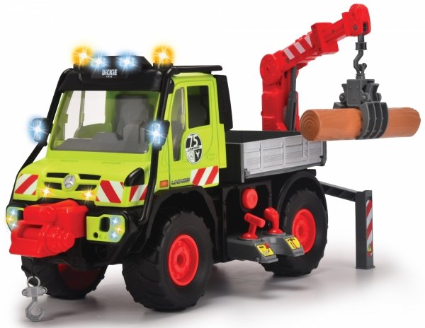 Pojazd ze światłem i dźwiękiem Mercedes-Benz Unimog U530 Dickie