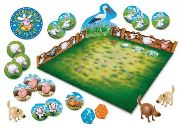 Super Farmer Big Box Gra planszowa rodzinna Granna