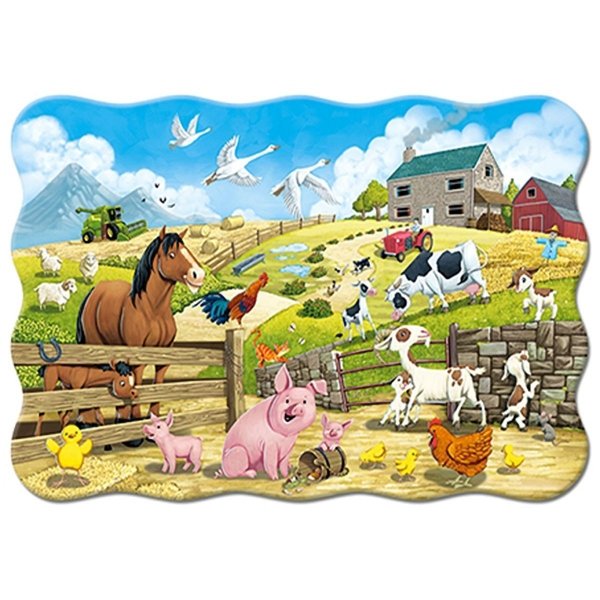 Puzzle 2- MAXI Zwierzęta z farmy Castorland
