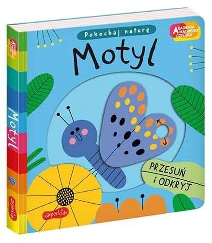 Motyl Pokochaj naturę Ruchoma książeczka Akademia mądrego dziecka