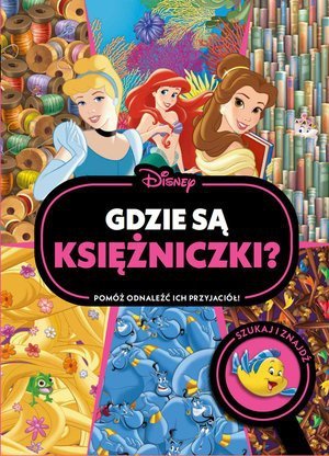 Gdzie są księżniczki? Książka Disney Szukaj i znajdź