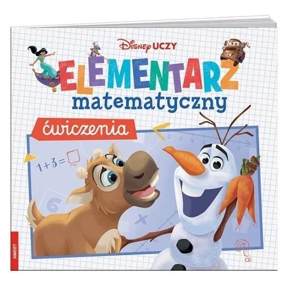 Disney Uczy Elementarz matematyczny Ćwiczenia