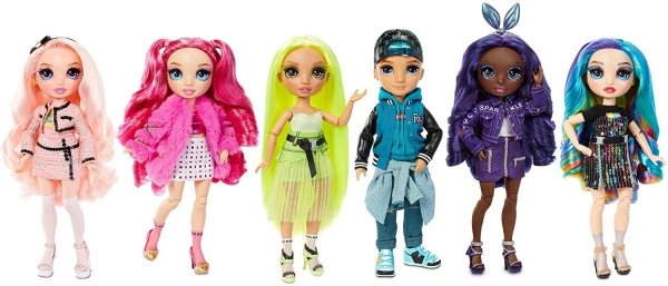 Rainbow HIGH Lalka Krystal Bailey fashion + Akcesoria MGA