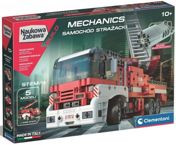 Laboratorium mechaniki Samochód strażacki Naukowa zabawa 5 modeli
