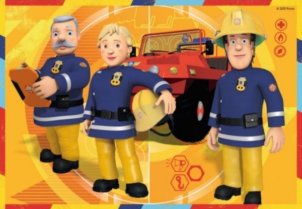 Ravensburger Puzzle 2x12 el Strażak Sam 075843