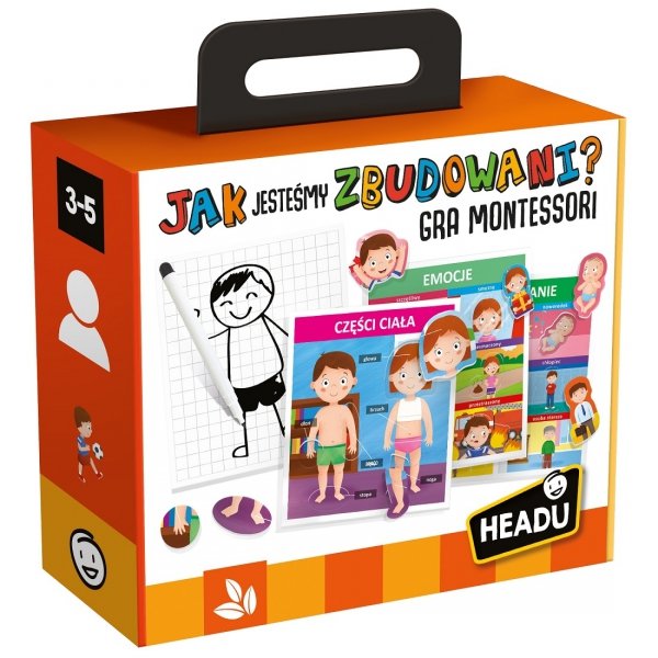 Headu Jak jesteśmy zbudowani Gra Montessori