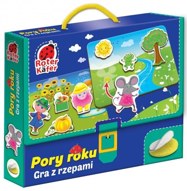 Pory Roku Gra z Rzepami Edukacyjna dla dzieci 