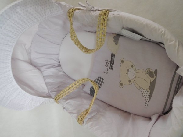 Kosz mojżesza z kołderką Bedtime Little Bear
