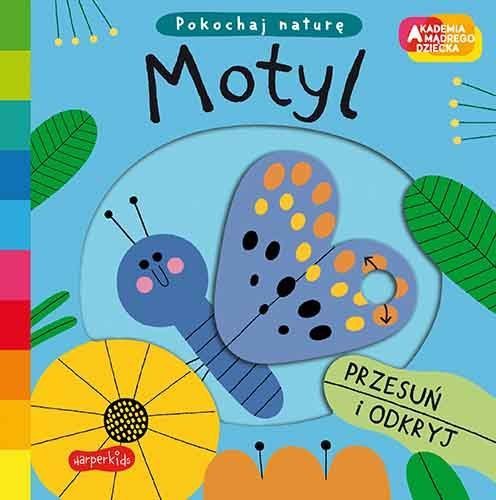 Motyl Pokochaj naturę Ruchoma książeczka Akademia mądrego dziecka