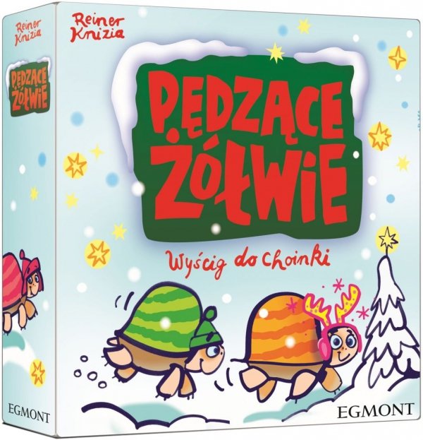 Gra rodzinna Pędzące żółwie Wyścig do choinki Egmont
