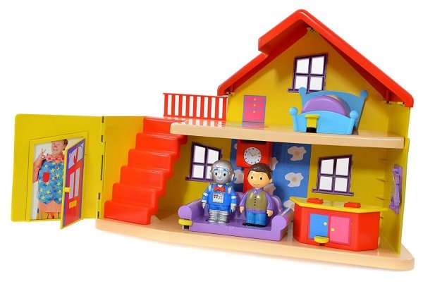 Justins House Zestaw Domek Dom z wyposażeniem Figurka