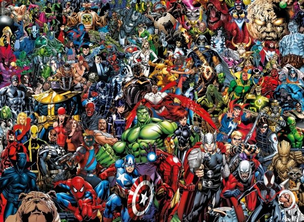 Clementoni Puzzle 1000 Marvel Impossible 39411