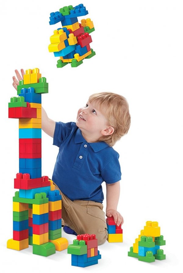 Mega Bloks Klocki 80el Niebieska Torba DCH63 Fisher Price