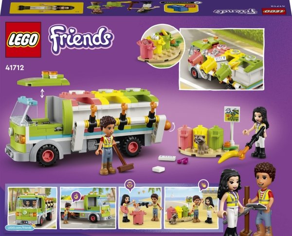 LEGO Friends 41712 Ciężarówka recyklingowa
