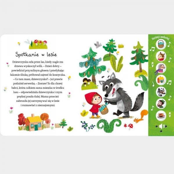 Bajka dźwiękowa Czerwony Kapturek Aksjomat