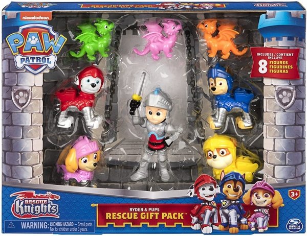 Psi Patrol Rycerze Odważni rycerze Zestaw 8 Figurek  Spin Master