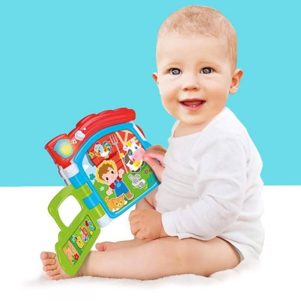 Clementoni Baby Książeczka Dźwiękowa Wesoła Farma 10m+