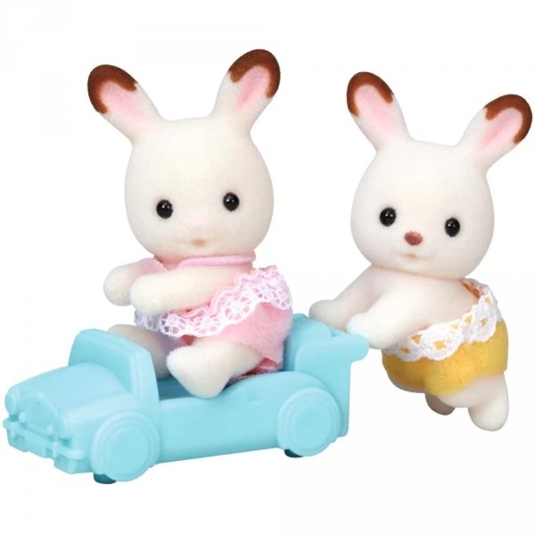 Sylvanian Bliźniaki królików z czekoladowymi uszkami 5420