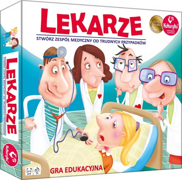 Gra edukacyjna Lekarze Kukuryku