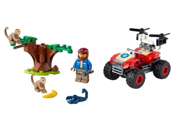 Lego City 60300 Quad ratowników Dzikich Zwierząt