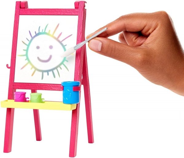 Lalka Barbie Nauczycielka Plastyki Mattel GJM30 Artystka