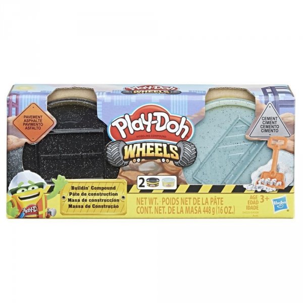 Play-Doh WHEELS CIASTOLINA Budowlane Asfalt i Cement