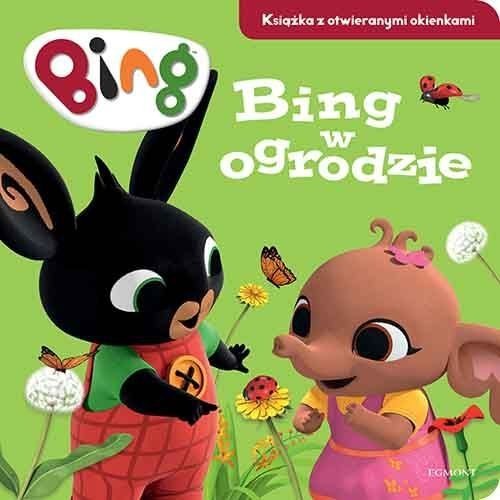 Bing w ogrodzie Książeczka z otwieranymi okienkami