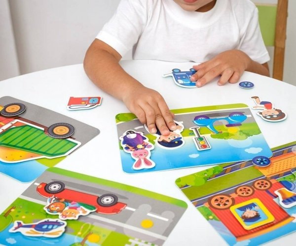 Gra z Rzepami Transport Edukacja dla dzieci 