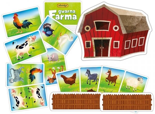 Gwarna Farma Gra rodzinna Adamigo dla dzieci 3+
